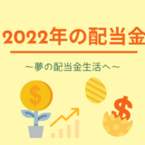 2022年の配当金 ～夢の配当金生活へ～